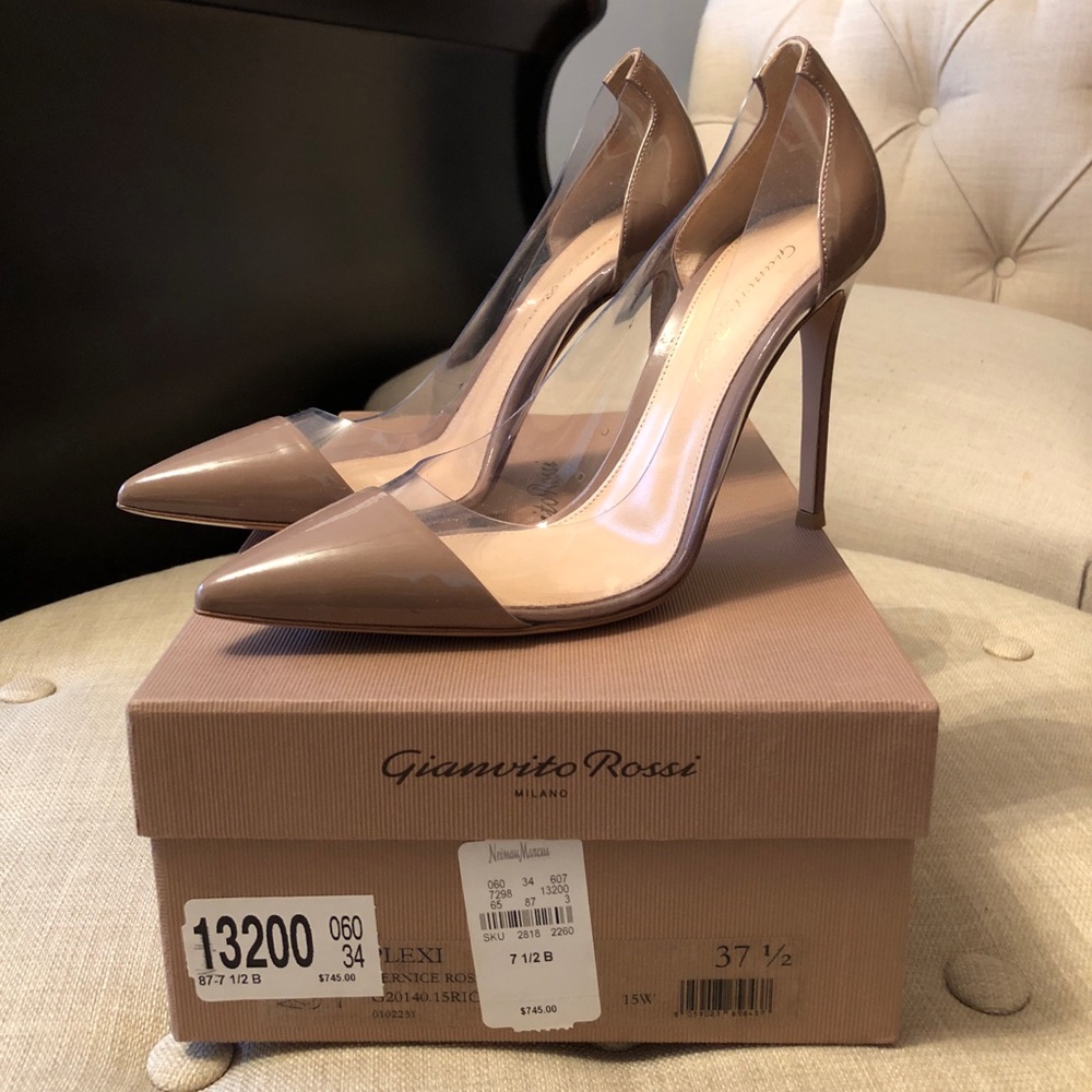 Gianvito Rossi Plexi Pumps
